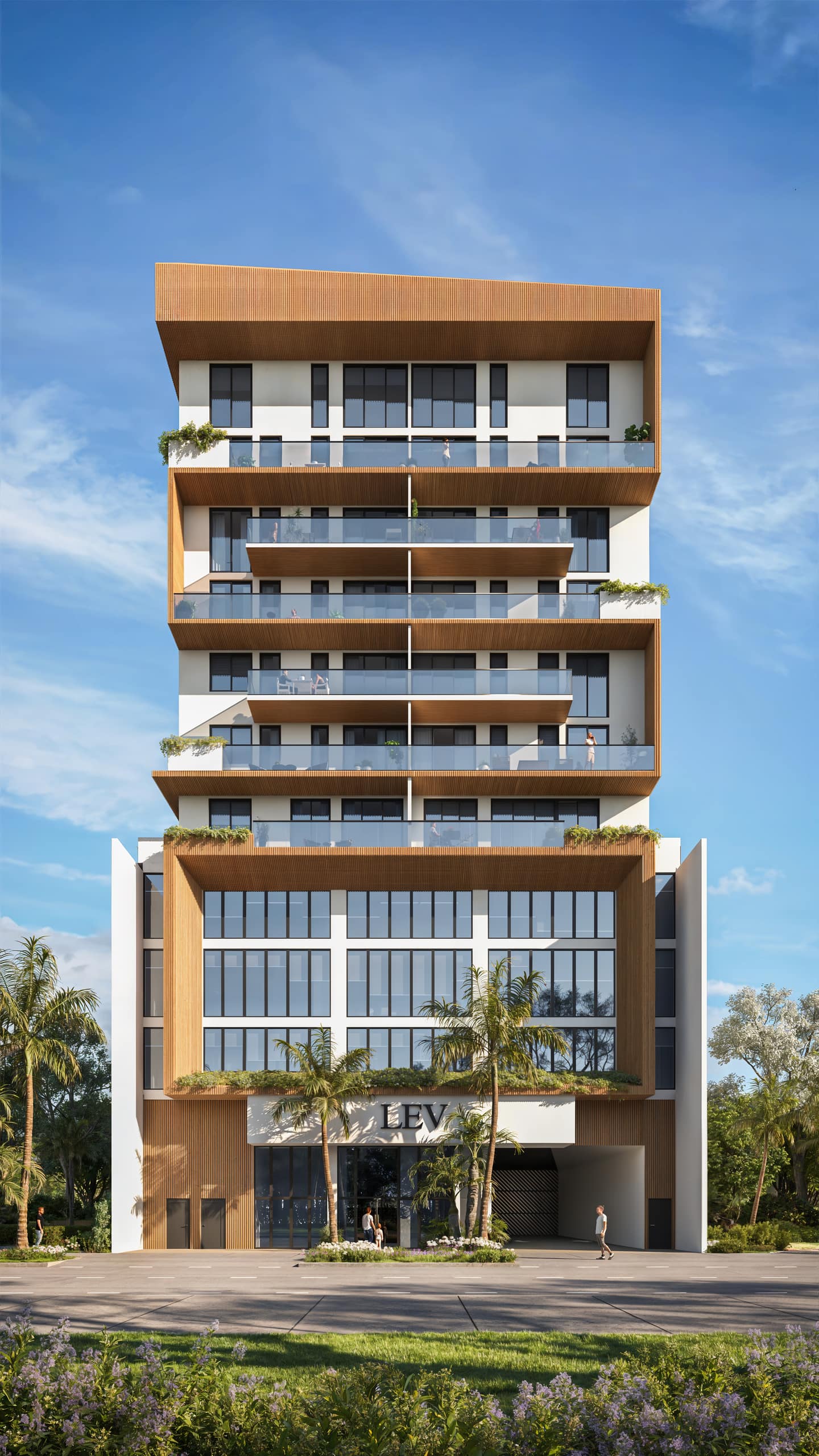 LEV main architectural perspective